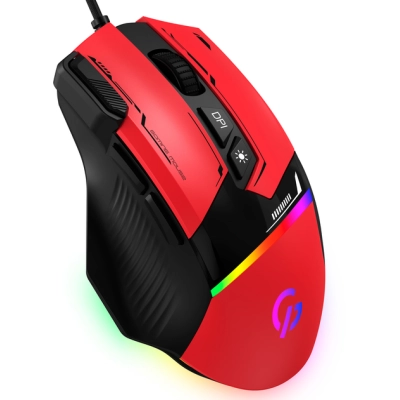 Мышка GamePro GM300R USB Red/Black (GM300R)