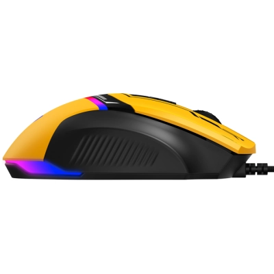 Мышка GamePro GM300Y USB Yellow/Black (GM300Y)