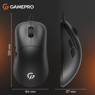Мышка GamePro GM690B USB Black (GM690B)