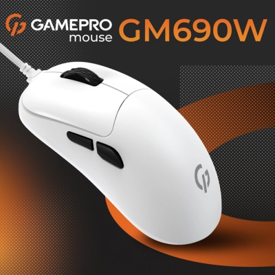 Мышка GamePro GM690W USB White (GM690W)