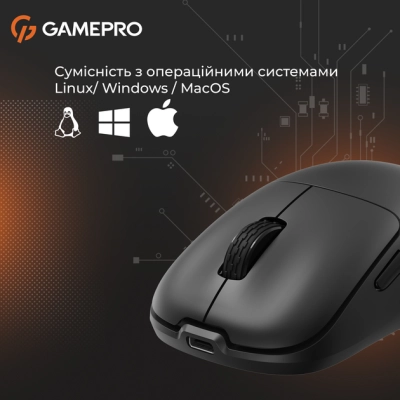 Мышка GamePro GM990B Wireless Black (GM990B)
