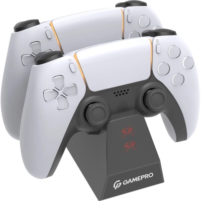 Зарядное устройство GamePro CHS420B Для геймпадів DualSense PS5 Black (CHS420B)