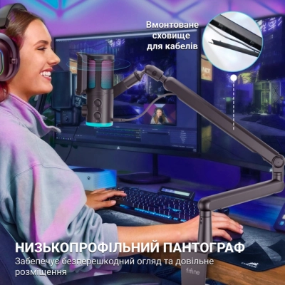 Микрофон Fifine TAM6 Black (TAM6)