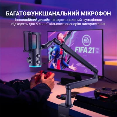 Микрофон Fifine TAM6 Black (TAM6)