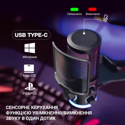 Микрофон Fifine TAM6 Black (TAM6)
