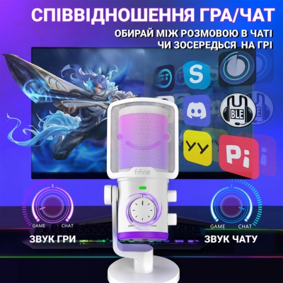 Микрофон Fifine TAM6W White (TAM6W)