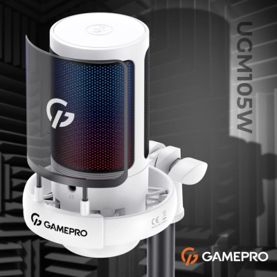 Микрофон GamePro UGM105W White (UGM105W)