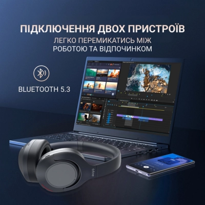 Наушники Fifine X3 Wireless Black (X3)