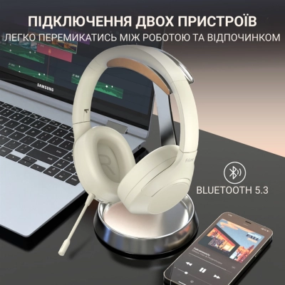 Наушники Fifine X3W Wireless White (X3W)