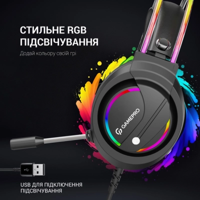 Наушники GamePro HS733 Black (HS733)
