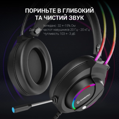 Наушники GamePro HS733 Black (HS733)