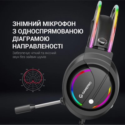 Наушники GamePro HS733 Black (HS733)