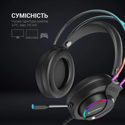 Наушники GamePro HS733 Black (HS733)