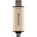 USB флеш накопитель Transcend 128GB JetFlash 930 Gold-Black USB 3.2/Type-C (TS128GJF930C)