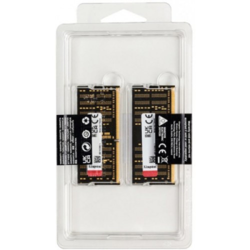 Модуль памяти для ноутбука SoDIMM DDR4 32GB (2x16GB) 2666 MHz FURY Impact Kingston Fury (ex.HyperX) (KF426S16IBK2/32)
