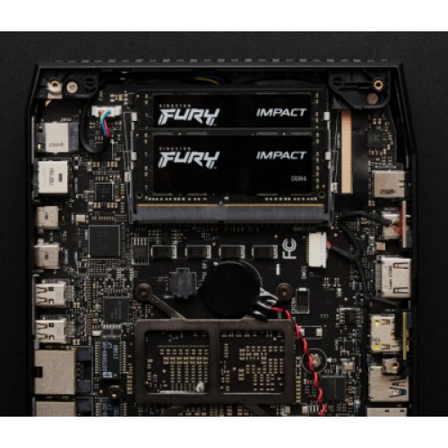 Модуль памяти для ноутбука SoDIMM DDR4 32GB (2x16GB) 2666 MHz FURY Impact Kingston Fury (ex.HyperX) (KF426S16IBK2/32)