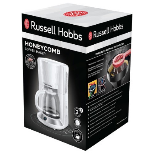 Капельная кофеварка Russell Hobbs Hobbs 27010-56 Honeycomb White (27010-56)