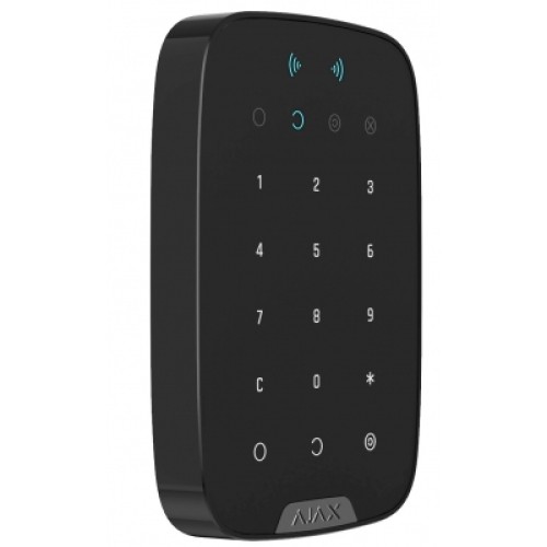 Клавиатура к охранной системе Ajax KeyPad Plus чорна