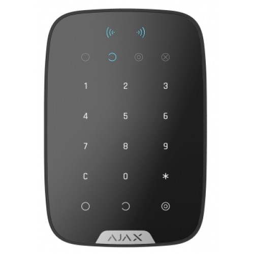 Клавиатура к охранной системе Ajax KeyPad Plus чорна