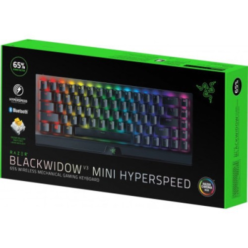 Клавиатура Razer BlackWidow V3 Mini Hyperspeed Yellow Switch RU (RZ03-03890700-R3R)