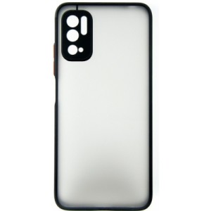 Чехол для мобильного телефона Dengos Matte POCO M3 Pro (black) (DG-TPU-MATT-77)