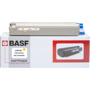 Тонер-картридж BASF OKI C824/834/844/ 47095705 Yellow (KT-47095705)