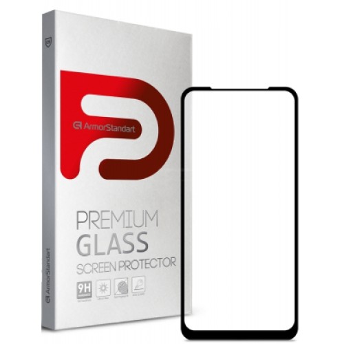 Стекло защитное Armorstandart Full Glue Vivo Y30 Black (ARM58356)