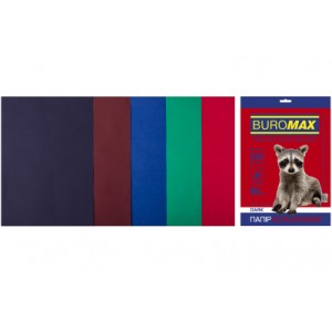 Папір Buromax А4, 80g, DARK 5colors, 20sh (BM.2721420-99)