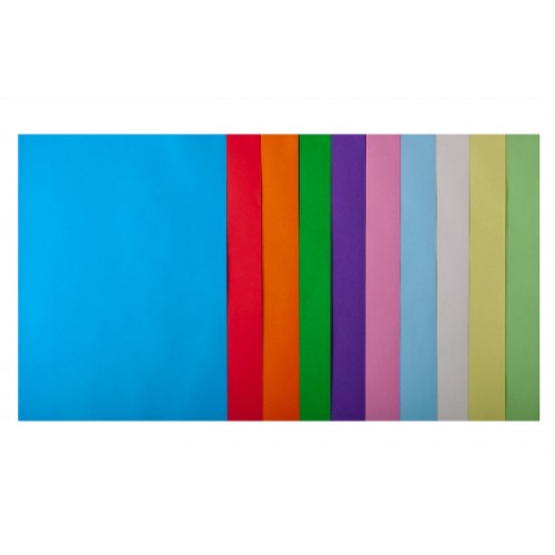 Бумага Buromax А4, 80g, PASTEL+INTENSIVE, 10colors, 50sh (BM.2721650-99)