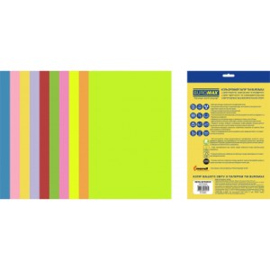 Бумага Buromax А4, 80g, NEON+INTENSIVE, 10colors, 20sh, EUROMAX (BM.2721820E-99)