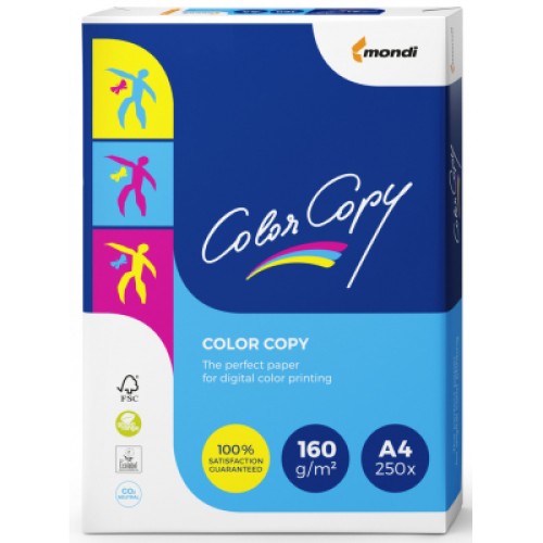 Бумага Mondi Color Copy A4, 160г, 250sh (A4.160.CC)