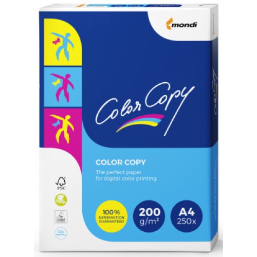 Бумага Mondi Color Copy A4, 200г, 250sh (A4.200.CC)