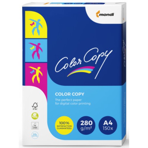 Бумага Mondi Color Copy A4, 280г, 150sh (A4.280.CC)