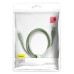 Дата кабель USB 2.0 AM to Lightning 1.2m 2.4A green Baseus (CALDC-06)
