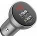 Зарядное устройство Baseus Digital Display Dual USB 4.8A 24W silver (CCBX-0S)