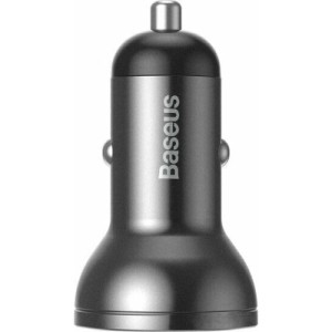 Зарядное устройство Baseus Digital Display Dual USB 4.8A 24W black (CCBX-0G)