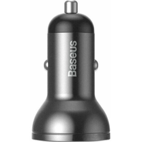Зарядное устройство Baseus Digital Display Dual USB 4.8A 24W black (CCBX-0G)