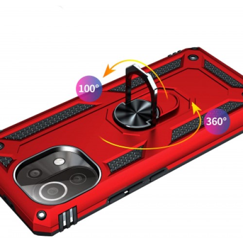 Чехол для мобильного телефона BeCover Military Xiaomi Mi 11 Lite / Mi 11 Lite 5G Red (706644)