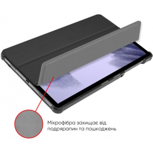 Чехол для планшета AirOn Premium Samsung Galaxy Tab A7 LITE T220/T225 Black + film (4822352781064)
