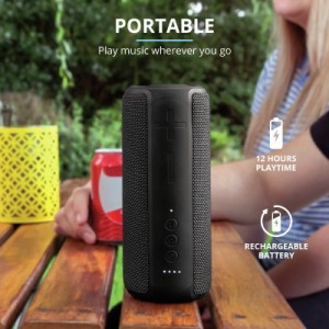 Акустична система Trust Caro Max Powerful Bluetooth Speaker Black (23833)