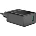 Зарядное устройство Defender UPA-101 black, 1 USB, QC 3.0, 18W (83573)