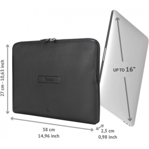 Чехол для ноутбука Tucano 16" Today Sleeve (BFTO1516-BK)