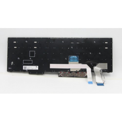 Клавиатура ноутбука Lenovo ThinkPad T15 Gen1/Gen2 черн с черн ТП UA (A46203)