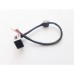 Разъем питания ноутбука с кабелем Dell PJ801 (7.4x5.0mm+center pin) 5-pin 15 см (A49124)
