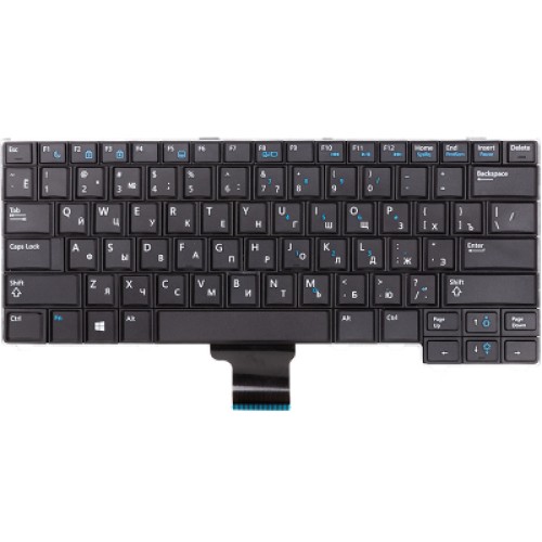 Клавиатура ноутбука Dell Latitude E7240/E7440 черн (KB312924)
