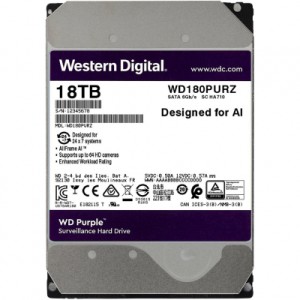 Жесткий диск 3.5" 18TB WD (WD180PURZ)