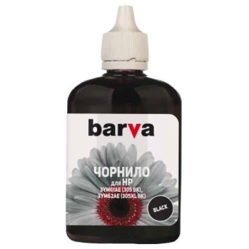 Чернила Barva HP 305 100 мл Black Pigmented (H305-774)