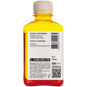 Чернила Barva HP 305 180 мл Yellow (H305-781)