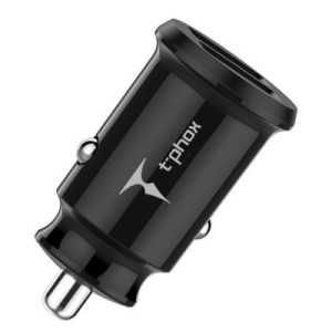Зарядное устройство T-Phox Charger Set 2.4A Dual+MicroUSB cable 1.2m (Black) (T-S09 SET M B)