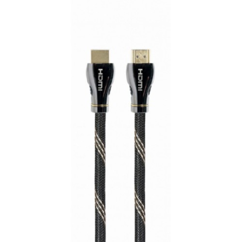 Кабель мультимедийный HDMI to HDMI 1.0m V.2.1 Premium Cablexpert (CCBP-HDMI8K-1M)